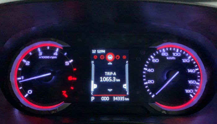 2021 Mahindra Thar LX PETROL HT 4WD AT, Petrol, Automatic, 34,335 km, Odometer Image