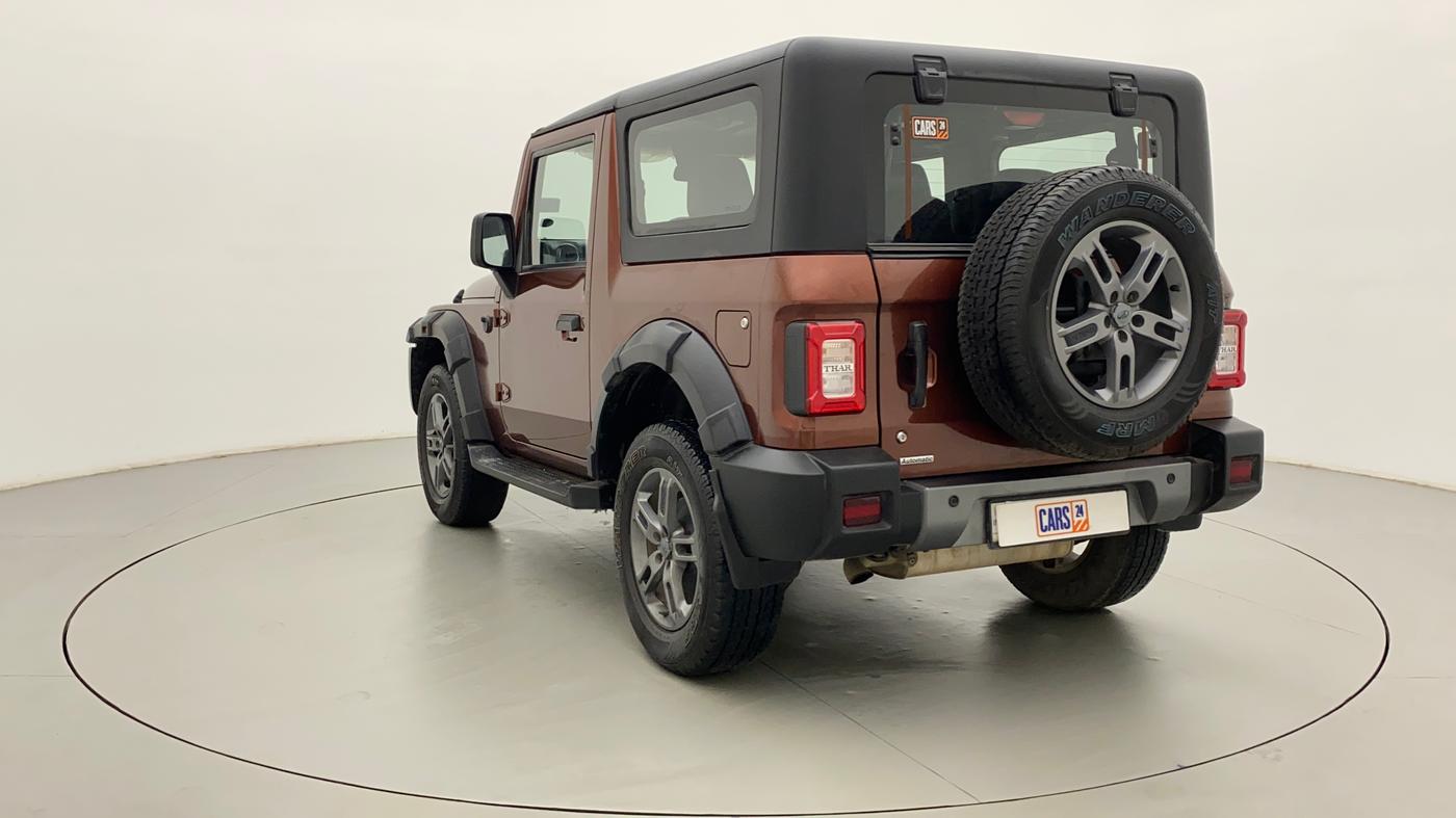 2021 Mahindra Thar LX PETROL HT 4WD AT, Petrol, Automatic, 34,335 km, Left Back Diagonal