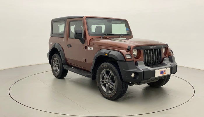 2021 Mahindra Thar LX PETROL HT 4WD AT, Petrol, Automatic, 34,335 km, Right Front Diagonal