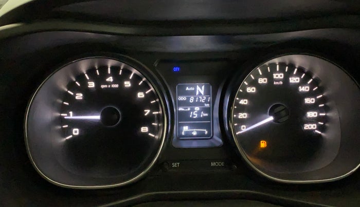 2019 Tata NEXON XZA PLUS PETROL, Petrol, Automatic, 81,729 km, Odometer Image