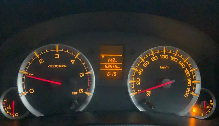 2012 Maruti Swift VDI, Diesel, Manual, 68,556 km, Odometer Image
