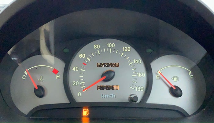 2012 Hyundai Santro Xing GL PLUS, Petrol, Manual, 37,408 km, Odometer Image