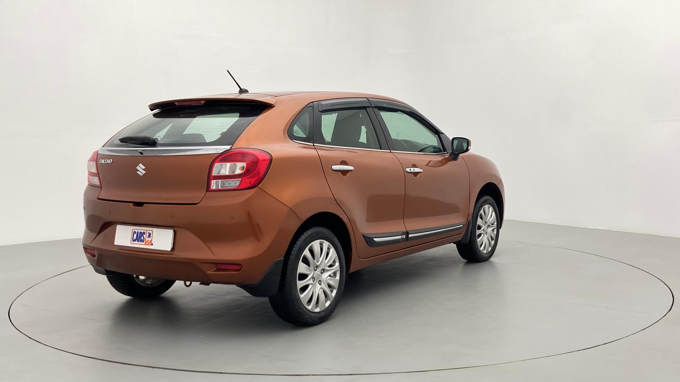 2016 Maruti Baleno ALPHA 1.2 K12, Petrol, Manual, 53,349 km, Right Back Diagonal