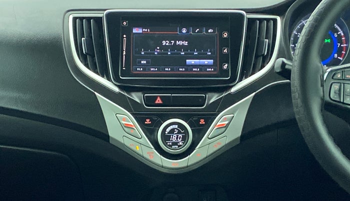 2016 Maruti Baleno ALPHA 1.2 K12, Petrol, Manual, 53,349 km, Air Conditioner