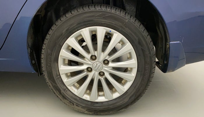 2018 Maruti Ciaz ZETA 1.4  MT PETROL, Petrol, Manual, 70,840 km, Left Rear Wheel