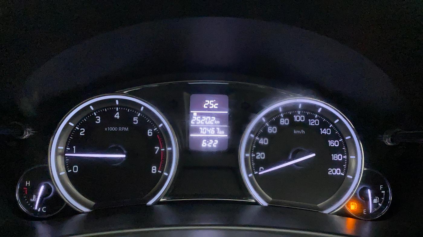 2018 Maruti Ciaz ZETA 1.4  MT PETROL, Petrol, Manual, 70,840 km, Odometer Image