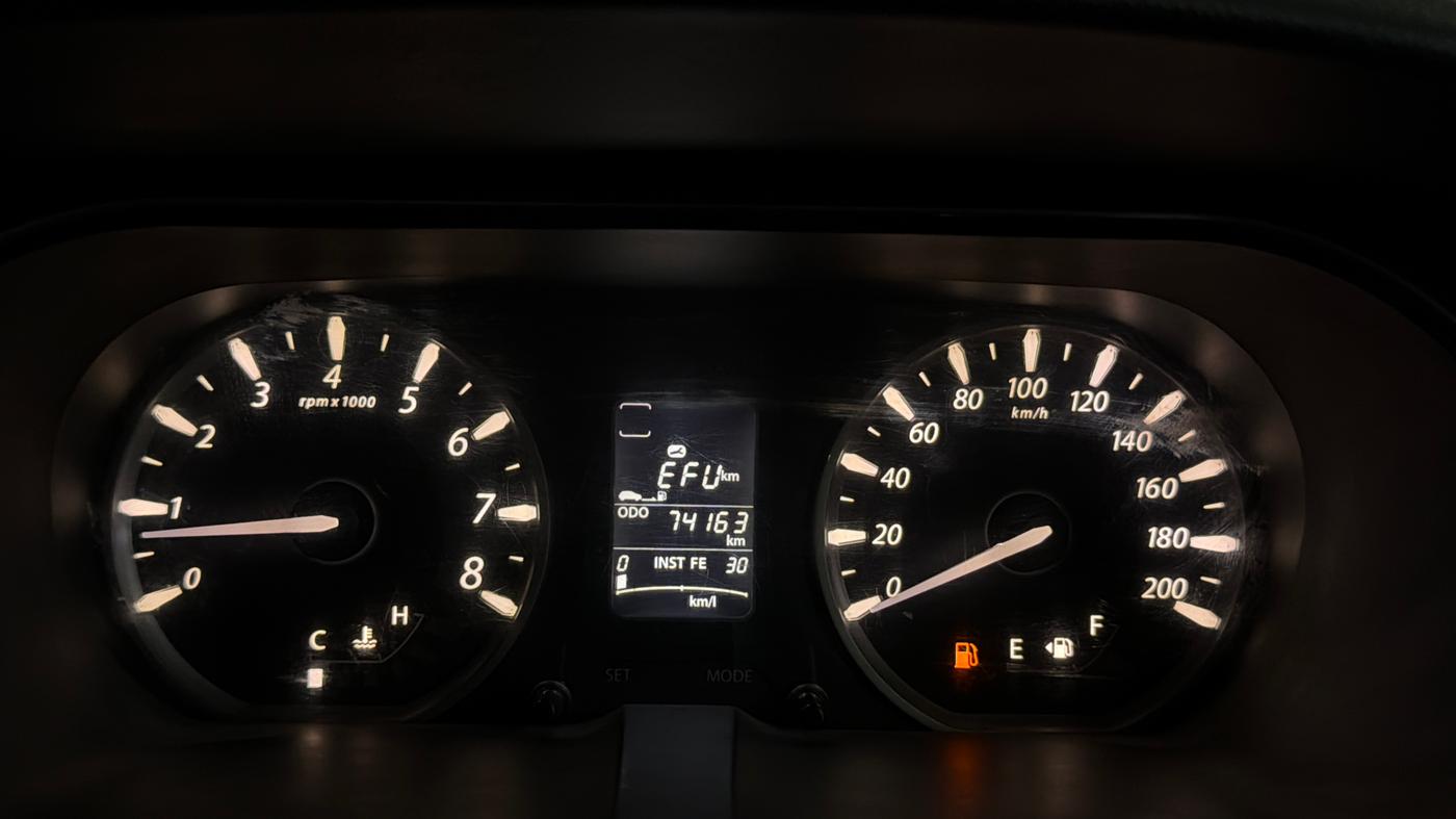 2014 Tata Zest XT PETROL, Petrol, Manual, 74,150 km, Odometer Image