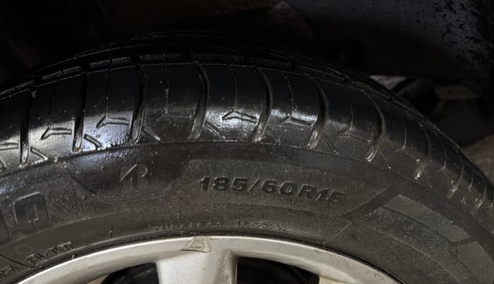 2014 Tata Zest XT PETROL, Petrol, Manual, 74,150 km, Right Rear Tyre Tread