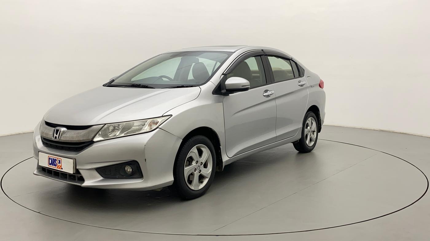 2015 Honda City 1.5L I-VTEC VX CVT, CNG, Automatic, 76,854 km, Left Front Diagonal