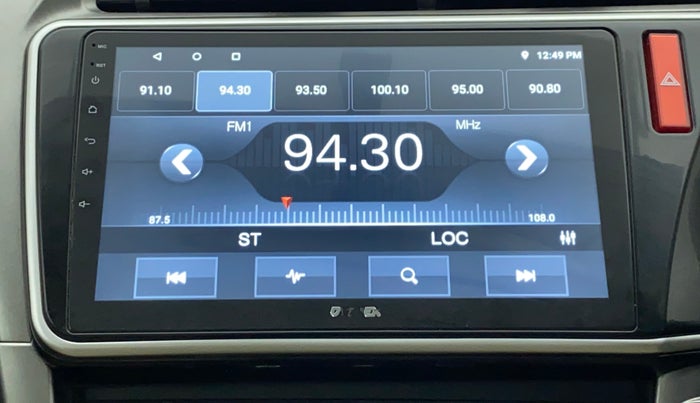 2015 Honda City 1.5L I-VTEC VX CVT, CNG, Automatic, 76,854 km, Infotainment System