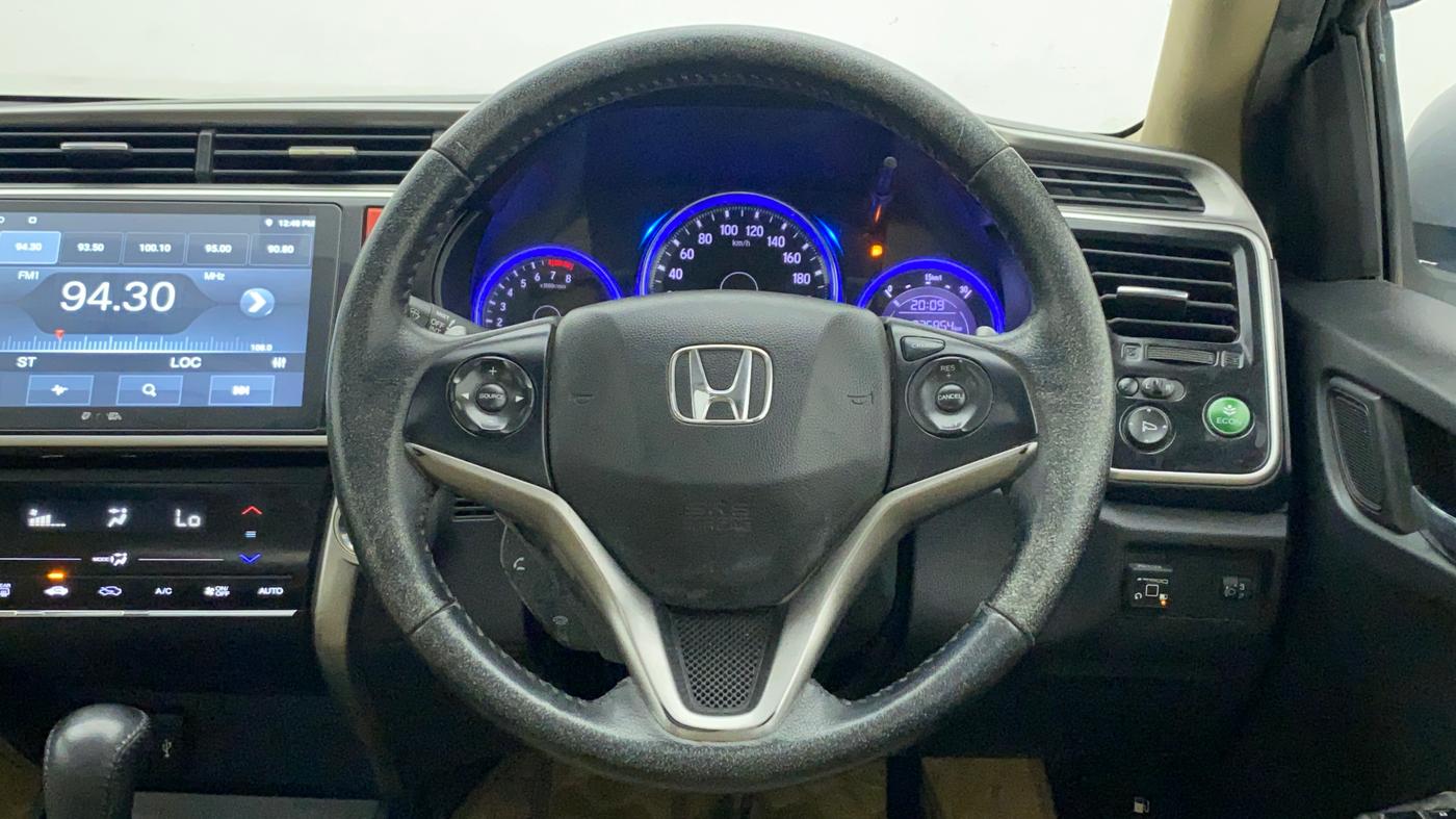 2015 Honda City 1.5L I-VTEC VX CVT, CNG, Automatic, 76,854 km, Steering Wheel Close Up