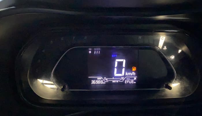 2023 Tata NEXON XZ PLUS PETROL DARK EDITION, Petrol, Manual, 36,979 km, Odometer Image