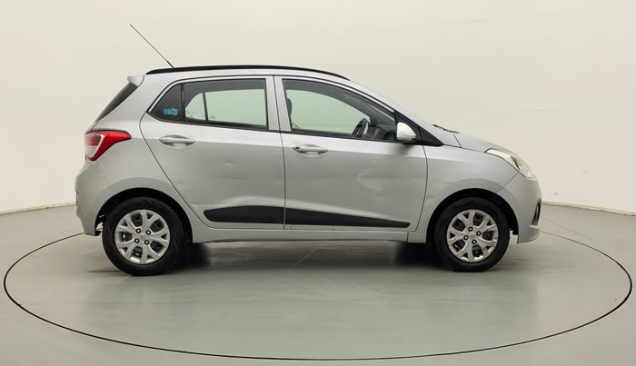 2016 Hyundai Grand i10 SPORTZ 1.2 KAPPA VTVT, Petrol, Manual, 1,04,606 km, Right Side View