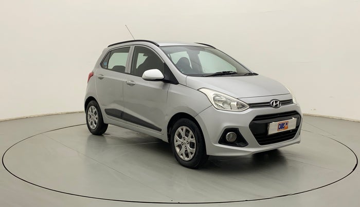 2016 Hyundai Grand i10 SPORTZ 1.2 KAPPA VTVT, Petrol, Manual, 1,04,606 km, Right Front Diagonal