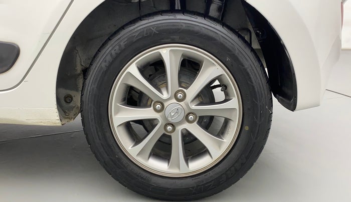 2016 Hyundai Grand i10 ASTA (O) AT 1.2 KAPPA VTVT, Petrol, Automatic, 43,634 km, Left Rear Wheel