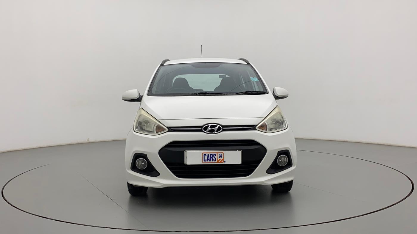 2016 Hyundai Grand i10 ASTA (O) AT 1.2 KAPPA VTVT, Petrol, Automatic, 43,634 km, Front