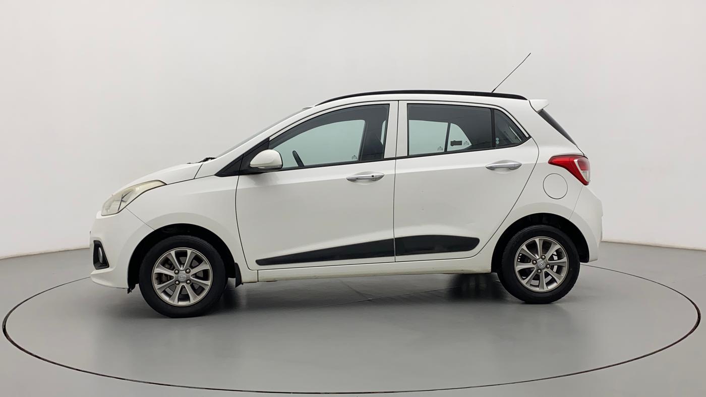 2016 Hyundai Grand i10 ASTA (O) AT 1.2 KAPPA VTVT, Petrol, Automatic, 43,634 km, Left Side