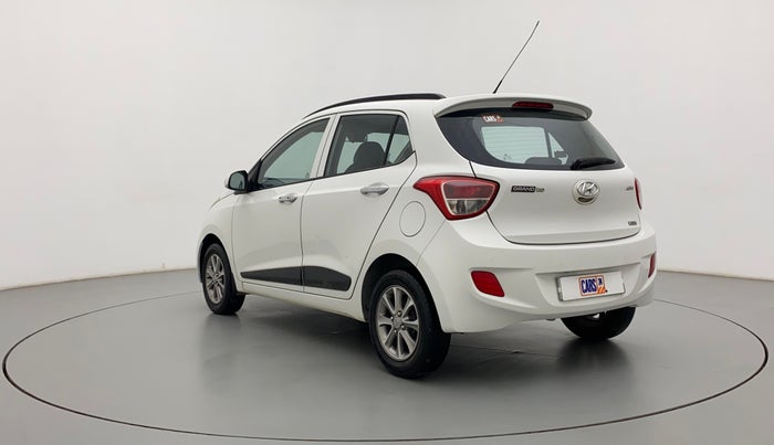 2016 Hyundai Grand i10 ASTA (O) AT 1.2 KAPPA VTVT, Petrol, Automatic, 43,634 km, Left Back Diagonal