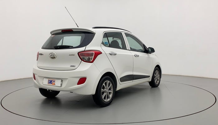 2016 Hyundai Grand i10 ASTA (O) AT 1.2 KAPPA VTVT, Petrol, Automatic, 43,634 km, Right Back Diagonal