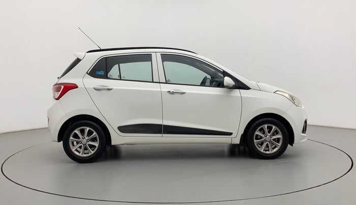 2016 Hyundai Grand i10 ASTA (O) AT 1.2 KAPPA VTVT, Petrol, Automatic, 43,634 km, Right Side View