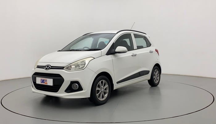 2016 Hyundai Grand i10 ASTA (O) AT 1.2 KAPPA VTVT, Petrol, Automatic, 43,634 km, Left Front Diagonal