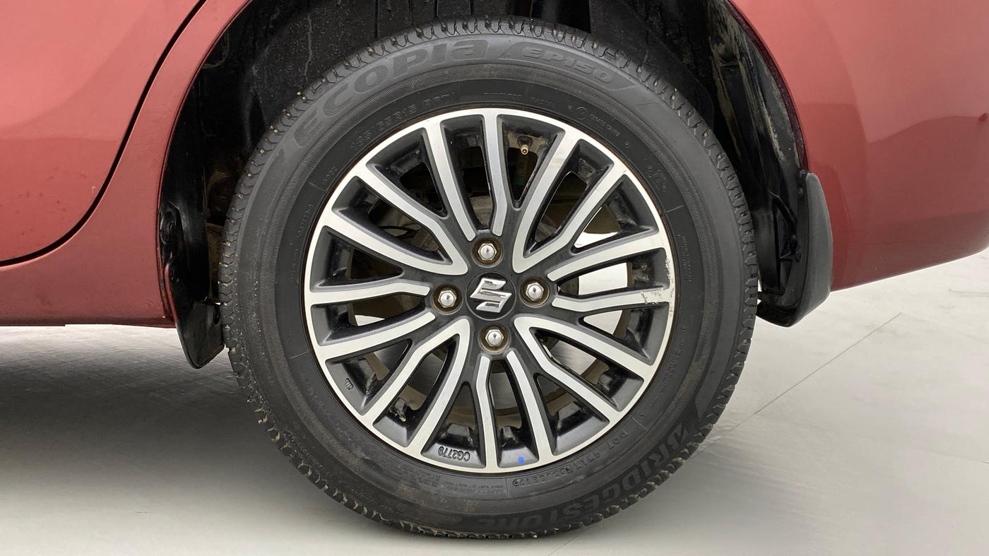 2017 Maruti Dzire ZXI Plus AMT, Petrol, Automatic, 24,123 km, Left Rear Wheel