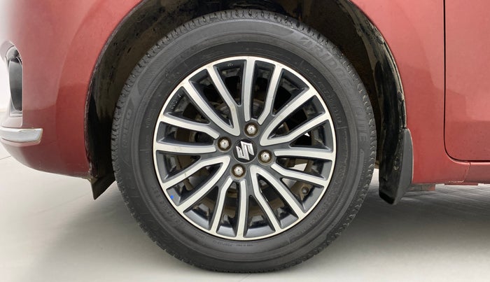 2017 Maruti Dzire ZXI Plus AMT, Petrol, Automatic, 24,123 km, Left Front Wheel