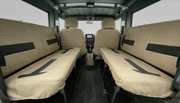 2016 Mahindra Thar CRDE 4X4 BS IV, Diesel, Manual, 35,027 km, Right Side Rear Door Cabin