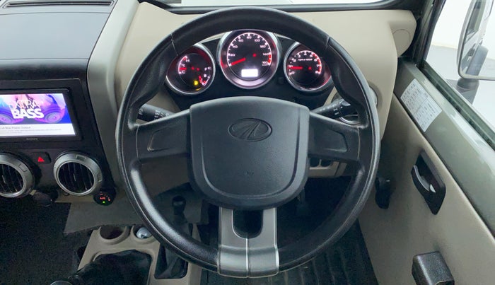 2016 Mahindra Thar CRDE 4X4 BS IV, Diesel, Manual, 35,027 km, Steering Wheel Close Up