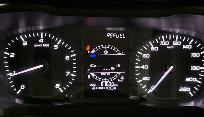2020 Tata ALTROZ XE PETROL, Petrol, Manual, 81,560 km, Odometer Image