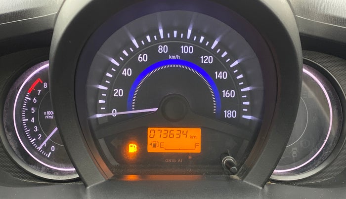 2015 Honda Brio S MT, Petrol, Manual, 73,634 km, Odometer Image