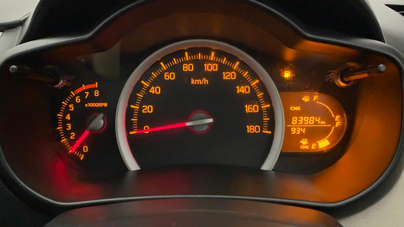2019 Maruti Celerio VXI (O) CNG, CNG, Manual, 83,984 km, Odometer Image