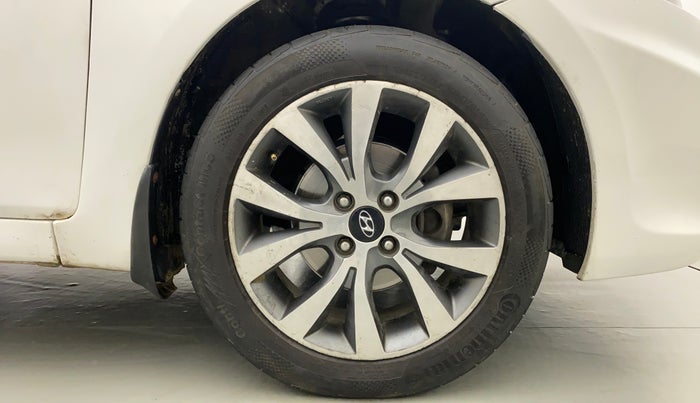 2014 Hyundai Verna FLUIDIC 1.4 VTVT CX, Petrol, Manual, 78,290 km, Right Front Wheel