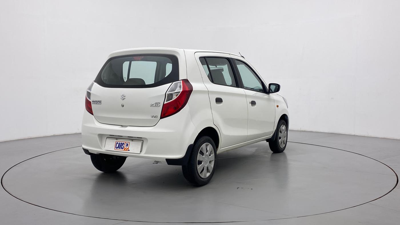 2017 Maruti Alto K10 VXI P, Petrol, Manual, 10,174 km, Right Back Diagonal