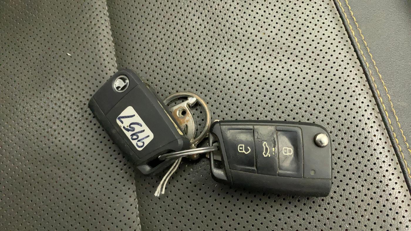 2021 Skoda KUSHAQ STYLE 1.5L TSI DSG, Petrol, Automatic, 98,614 km, Key Close Up