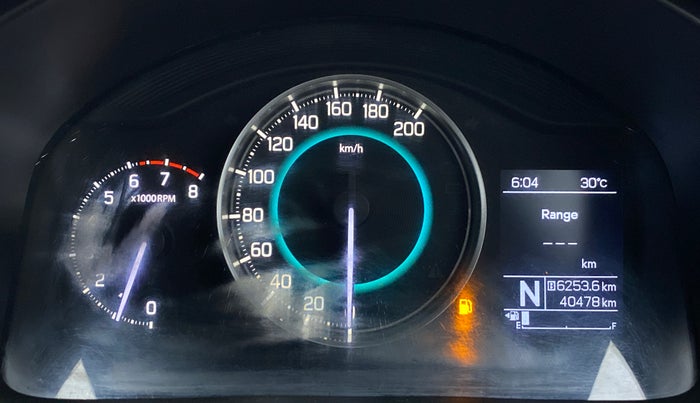 2017 Maruti IGNIS ZETA 1.2 K12 AMT DUAL TONE, Petrol, Automatic, 40,545 km, Odometer Image