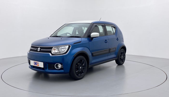 2017 Maruti IGNIS ZETA 1.2 K12 AMT DUAL TONE, Petrol, Automatic, 40,545 km, Left Front Diagonal