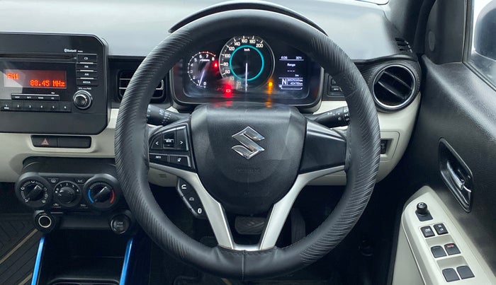 2017 Maruti IGNIS ZETA 1.2 K12 AMT DUAL TONE, Petrol, Automatic, 40,545 km, Steering Wheel Close Up