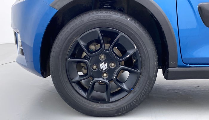 2017 Maruti IGNIS ZETA 1.2 K12 AMT DUAL TONE, Petrol, Automatic, 40,545 km, Left Front Wheel