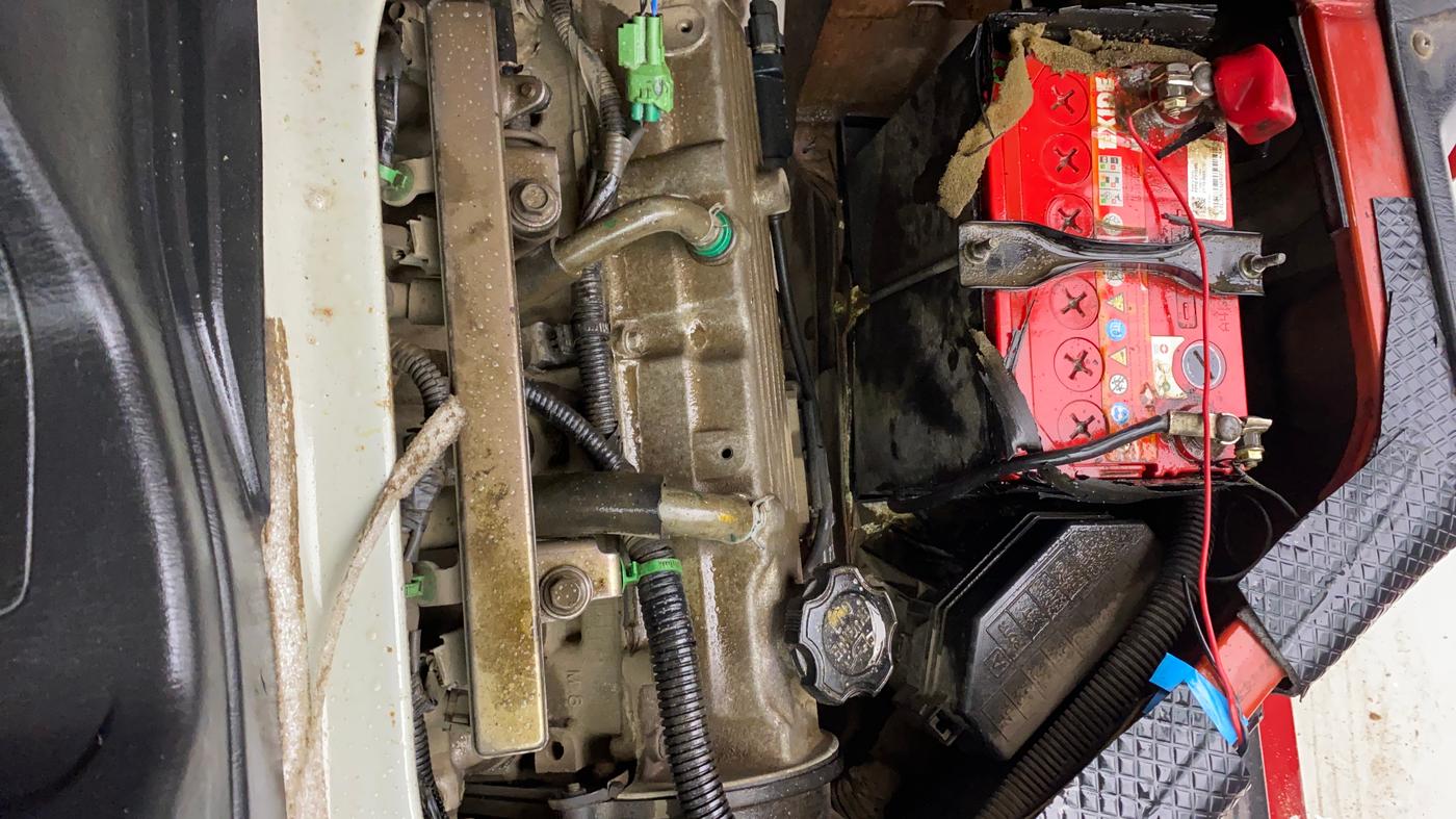 2018 Maruti Eeco 5 STR WITH A/C+HTR, Petrol, Manual, 80,514 km, Engine View - Left