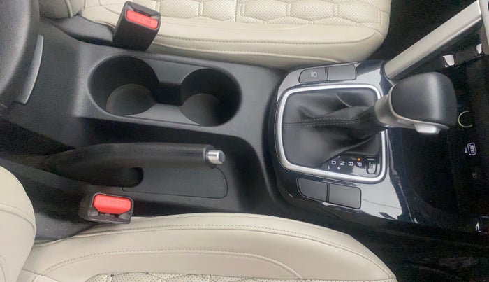 2021 KIA SELTOS HTX IVT 1.5 PETROL, Petrol, Automatic, 41,333 km, Gear Lever