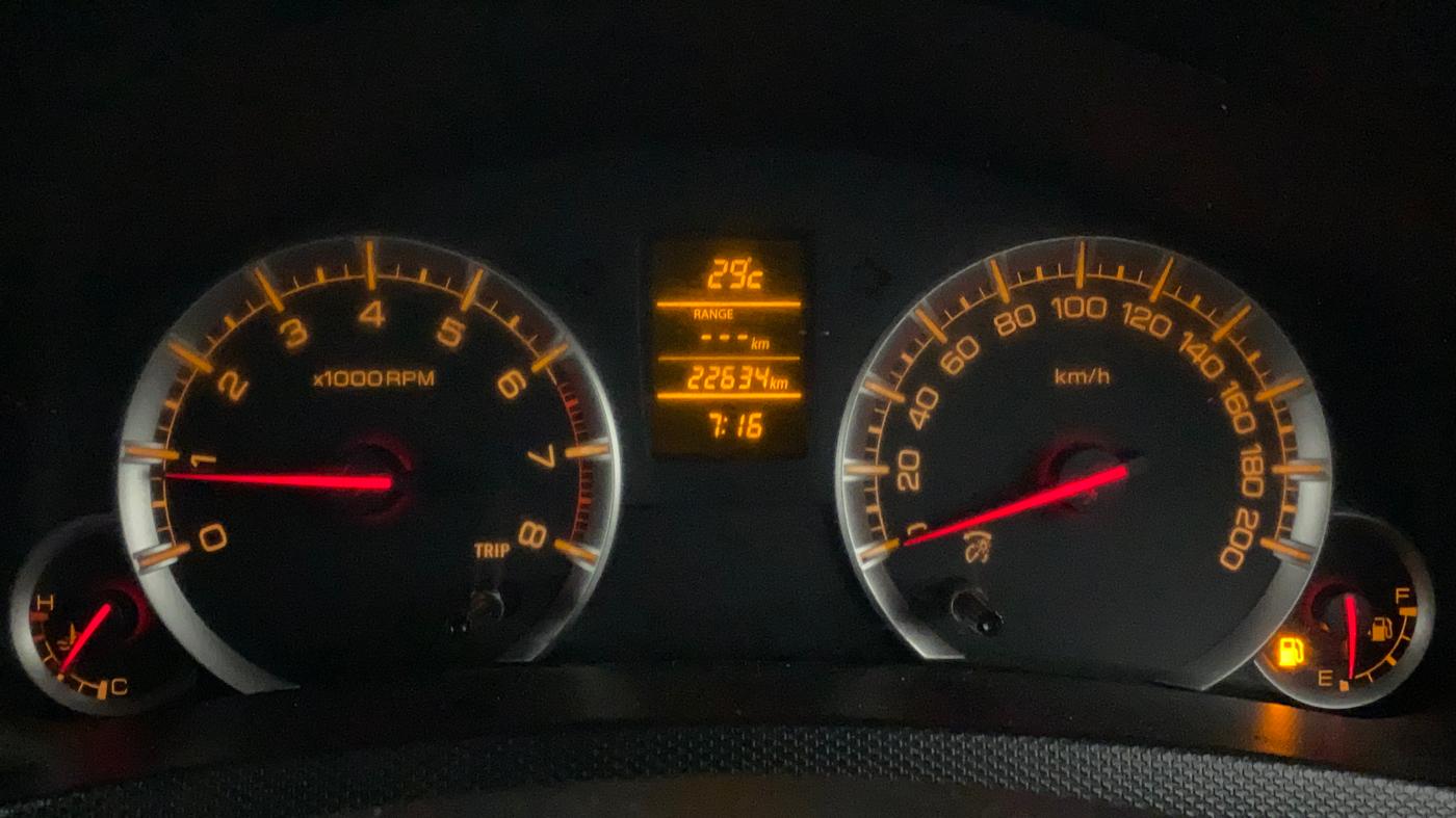 2014 Maruti Swift ZXI, Petrol, Manual, 22,841 km, Odometer Image