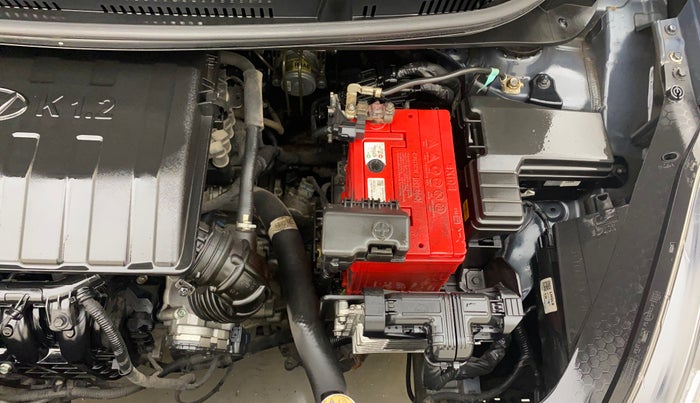 2021 Hyundai GRAND I10 NIOS SPORTZ AMT 1.2 KAPPA VTVT, Petrol, Automatic, 27,111 km, Engine View - Left