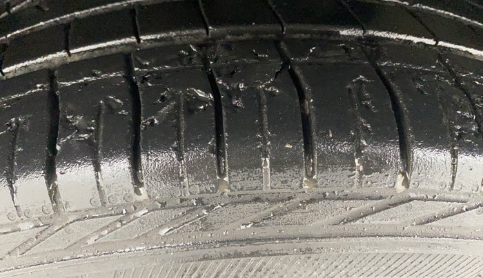 2022 Tata NEXON XZA PLUS (HS) PETROL, Petrol, Automatic, 17,364 km, Left Front Tyre Tread