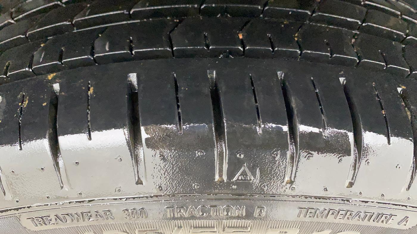 2023 Maruti Baleno ALPHA 1.2 AGS, Petrol, Automatic, 13,394 km, Left Rear Tyre Tread