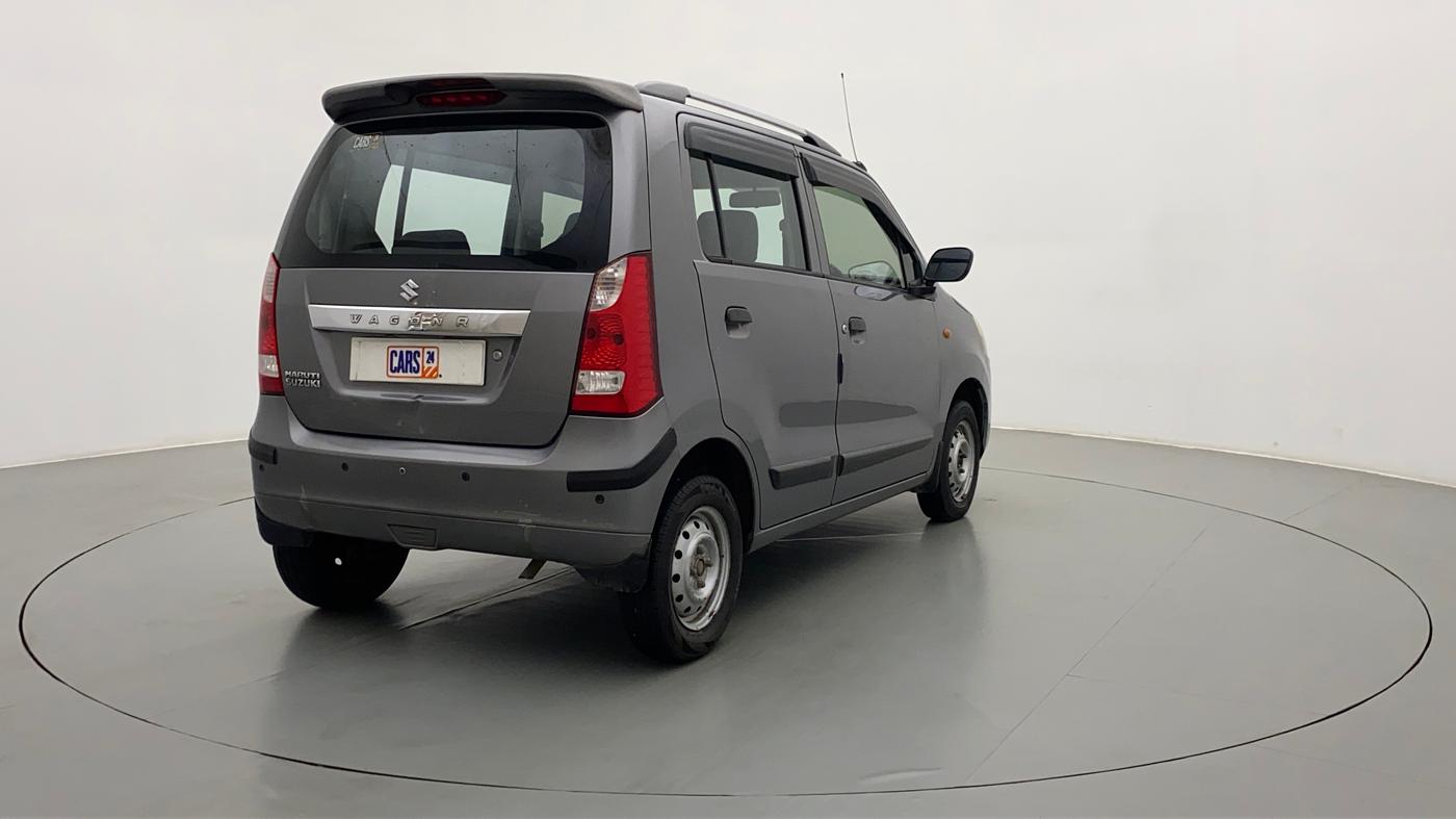 2017 Maruti Wagon R 1.0 LXI CNG, CNG, Manual, 80,479 km, Right Back Diagonal