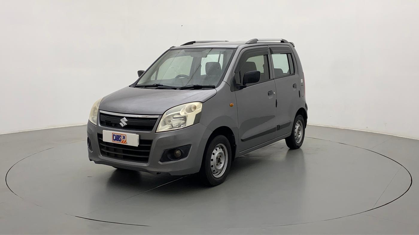 2017 Maruti Wagon R 1.0 LXI CNG, CNG, Manual, 80,479 km, Left Front Diagonal