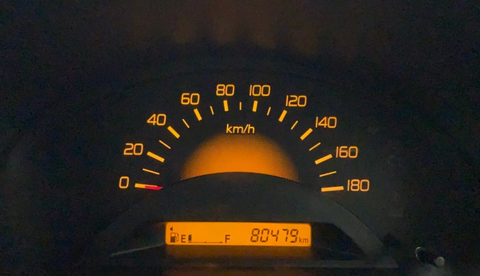 2017 Maruti Wagon R 1.0 LXI CNG, CNG, Manual, 80,479 km, Odometer Image