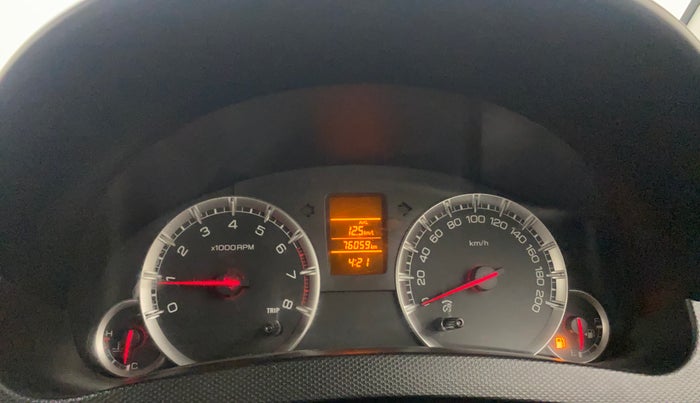 2014 Maruti Swift VXI, Petrol, Manual, 76,015 km, Odometer Image