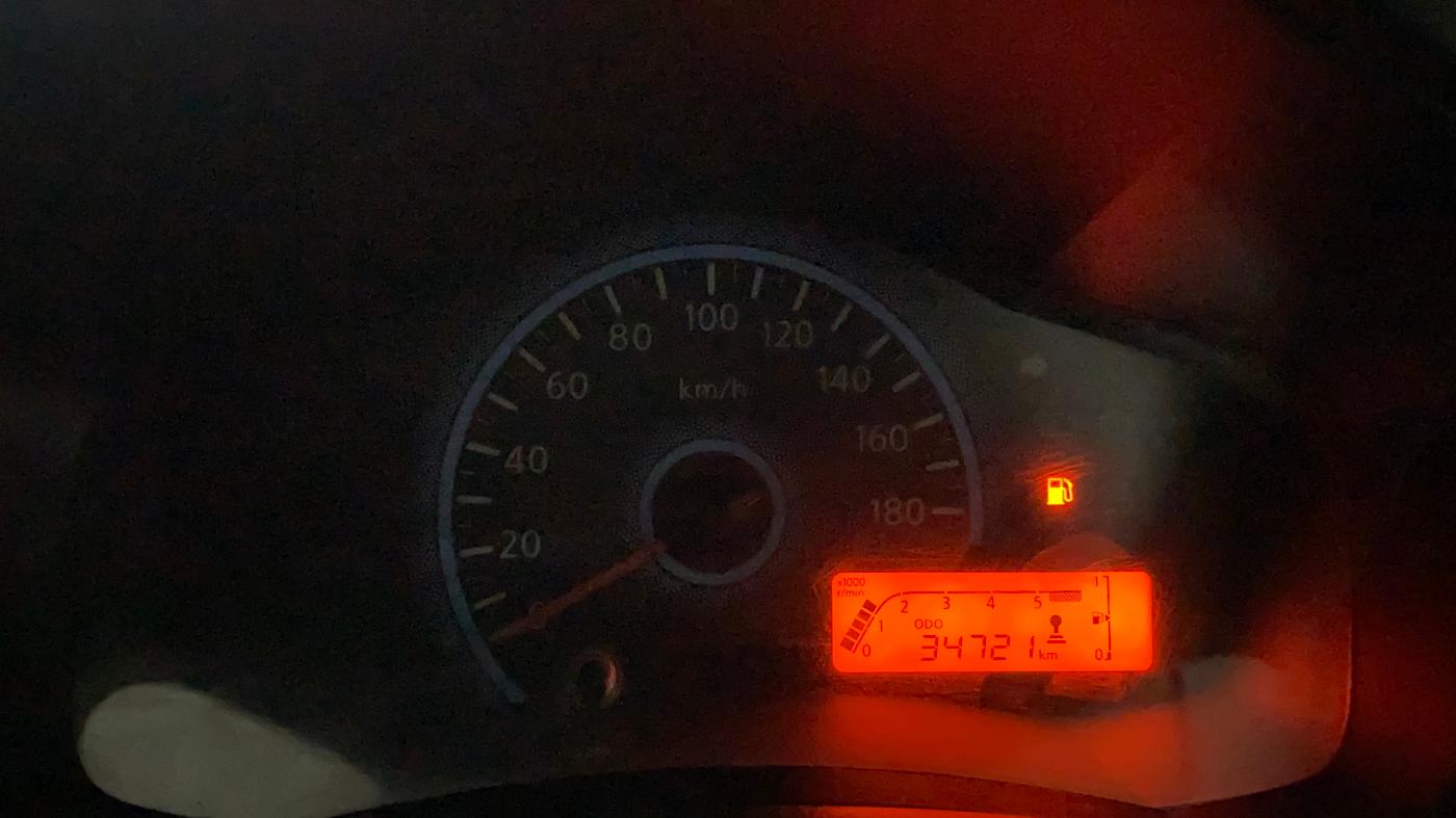 2017 Datsun Redi Go T(O) 1.0, Petrol, Manual, 34,492 km, Odometer Image